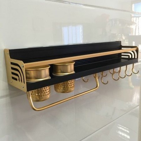 kitchen rack (golden colour)
